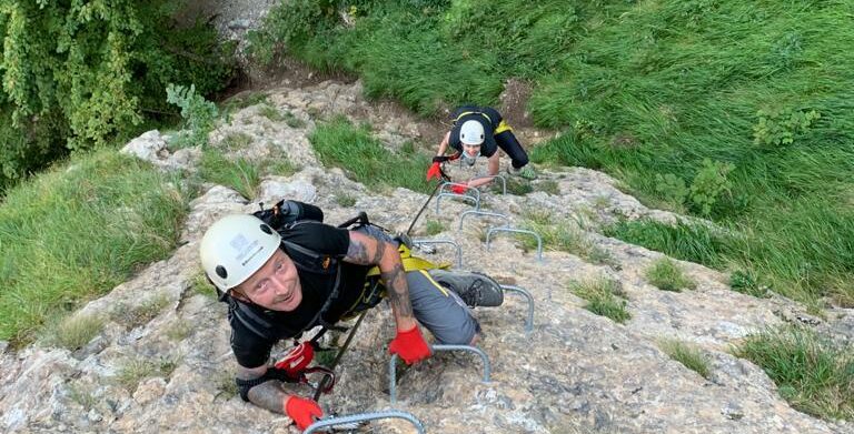 via ferrata leon